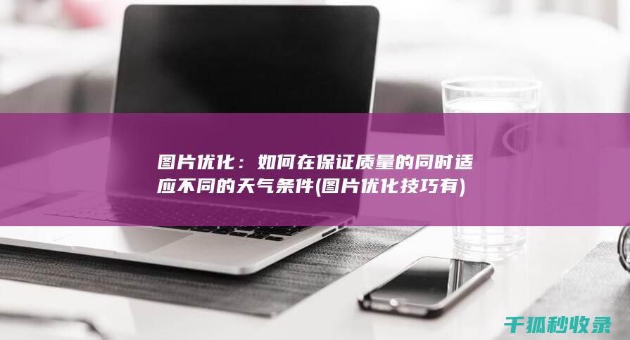 图片优化：如何在保证质量的同时适应不同的天气条件 (图片优化技巧有)