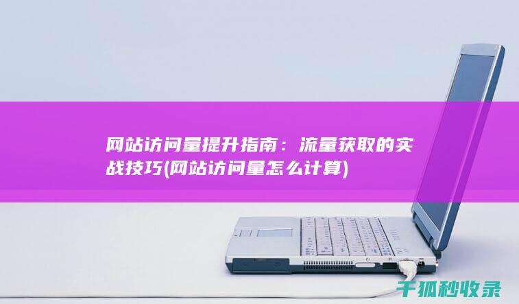 网站访问量提升指南：流量获取的实战技巧 (网站访问量怎么计算)