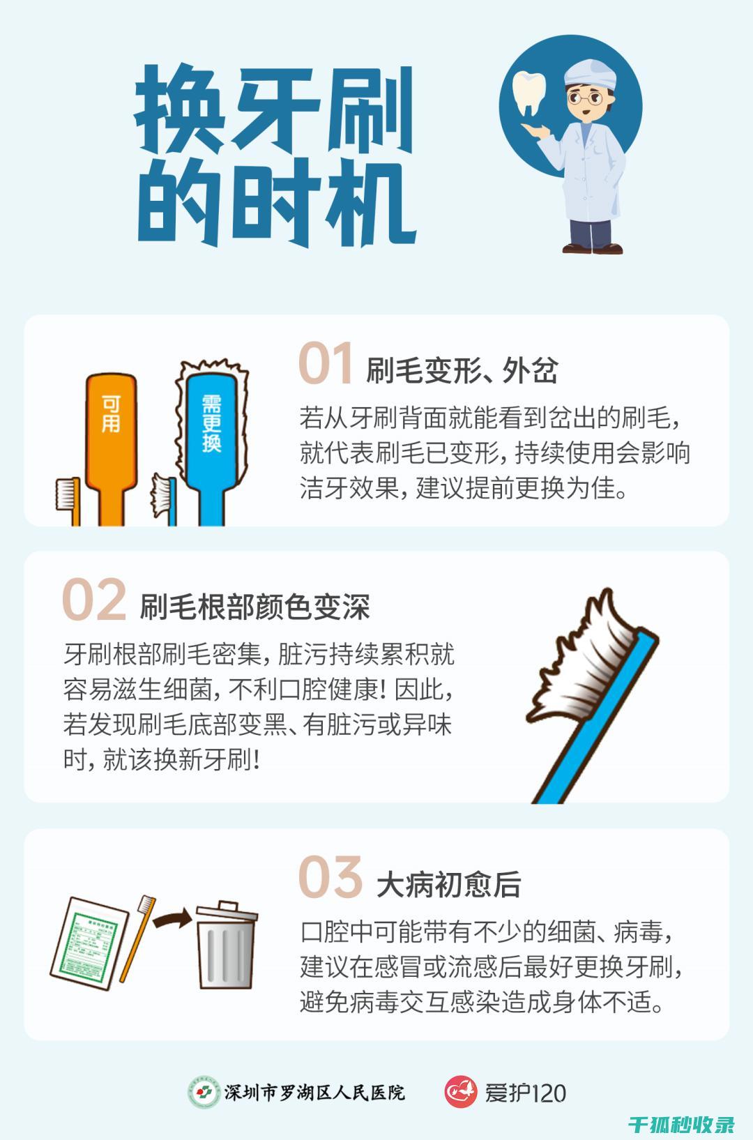 牙刷更换周期的秘密，你知道多少？ (牙刷更换周期多久)