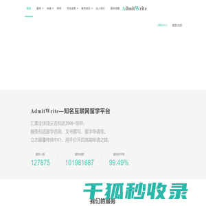 AdmitWrite留学